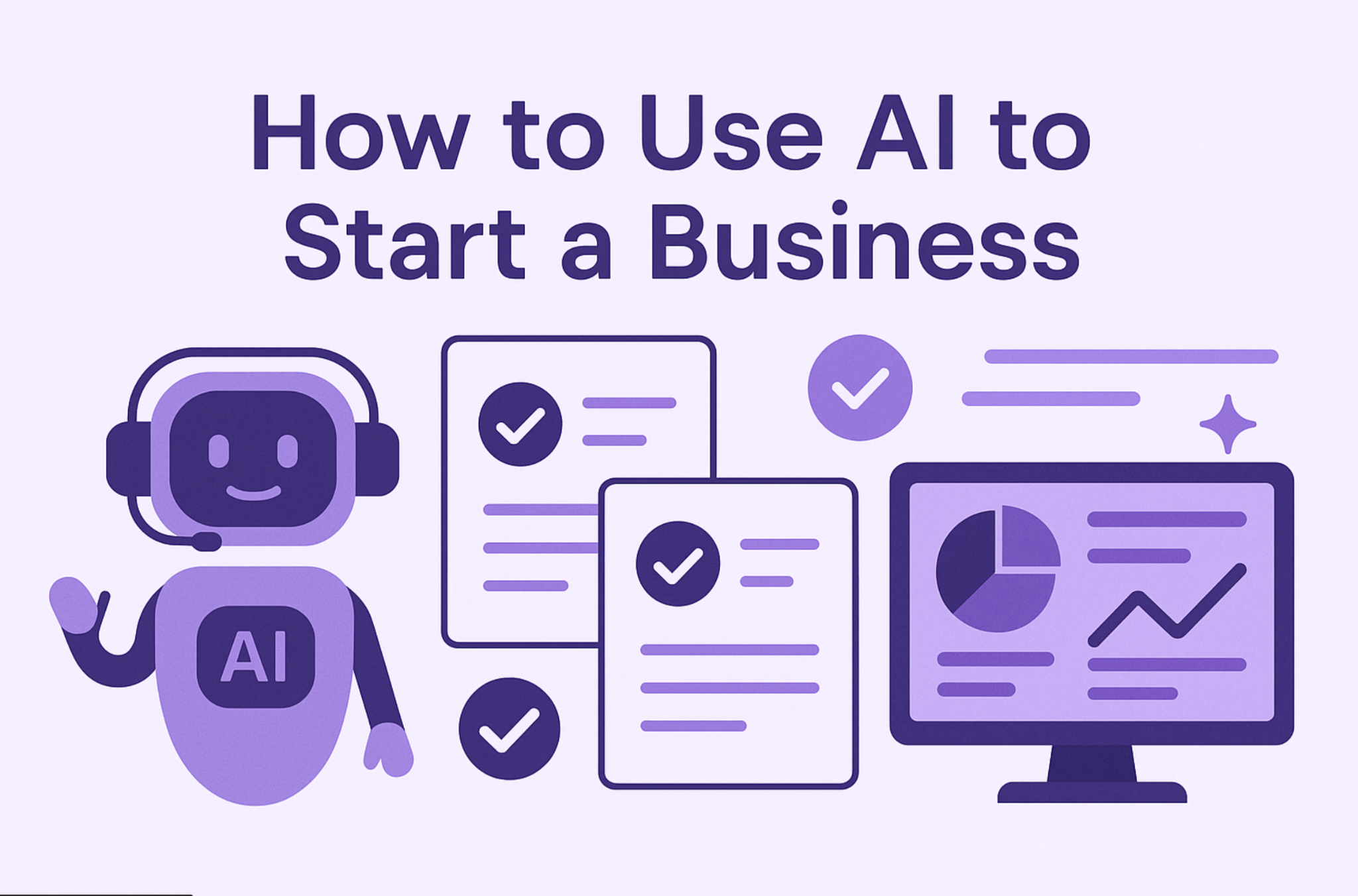 How to use ai to start a business
